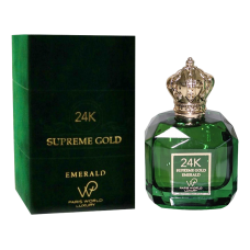 Парфюмерная вода Paris World Luxury 24K Supreme Gold Emerald | 100ml