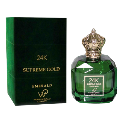 Парфюмерная вода Paris World Luxury 24K Supreme Gold Emerald | 100ml