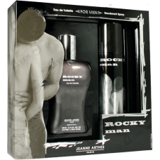Набор (туалетная вода + дезодорант) Jeanne Arthes Rocky Man 100+200ml