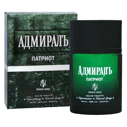 Туалетная вода Sergio Nero Адмиралъ Патриот | 100ml