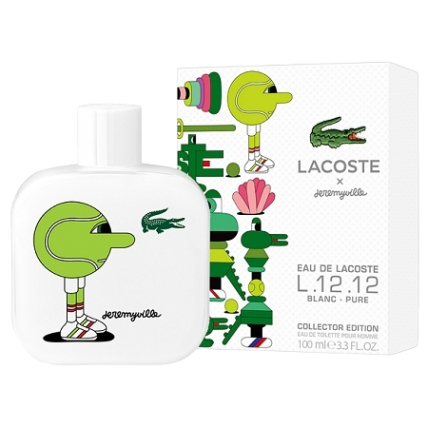Туалетная вода Lacoste Eau De Lacoste L.12.12 Blanc Pure Collector Edition Pour Homme x Jeremyville | 100ml