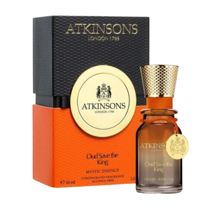 Масляные духи Atkinsons Oud Save The King Mystic Essence | 30ml