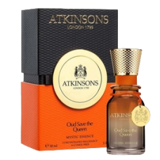 Масляные духи Atkinsons Oud Save The Queen Mystic Essence | 30ml