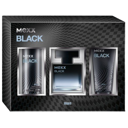 Набор Mexx Black т/вода 30ml + гель д/душа 50ml