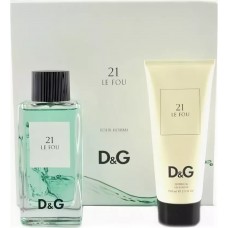 Набор Dolce & Gabbana 21 Le Fou т/вода + гель д/душа 100+100ml